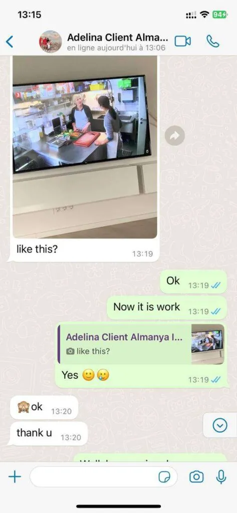 WhatsApp Kundenchat Feedback 4